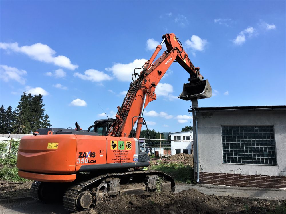 OPO papírna s.r.o. - demolice objektů ps6 a stávajícího koupaliště 